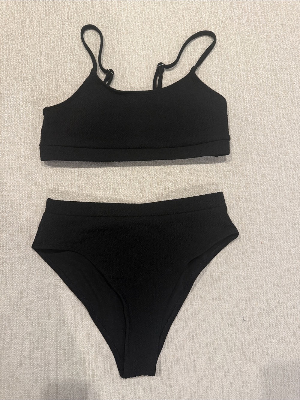 Classic Black Two-Piece Bikini Set